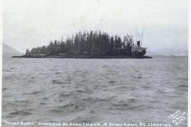 "Prince Rupert" Stranded on Genn Island. Near Prince Rupert, B.C. 23 March 1917