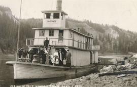 Arrival of First White Women on Sternwheeler SS Quesnel