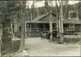 Main Building of Douglas Lodge, Stuart Lake, BC