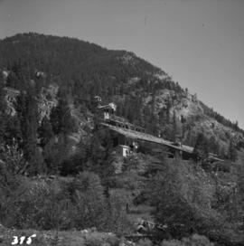 Derelict gold mine at Hedley, BC