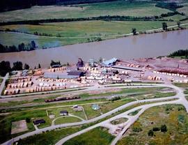Woods Products Division - Shelley Sawmill - Aerials