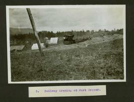 Railway grading at Fort Fraser