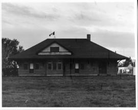 Railroad Station Claresholm Alberta
