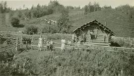 Children at the Westergaard Ranch on the Halfway River