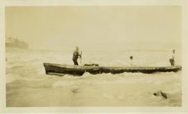 Lining Boat #2, Finlay Rapids