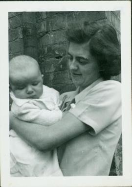 Family photographs from England: Marian and Baby John