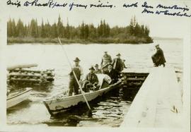 Arrival of Liberal politicians to the Peace River