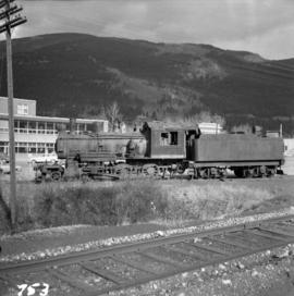 2-6-0 locomotive in Blairmore, Alberta