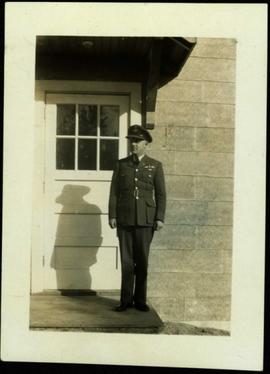 Flight Sergeant J. Hone at Whitehorse