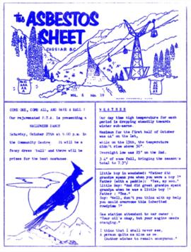 The Asbestos Sheet Oct. 1962