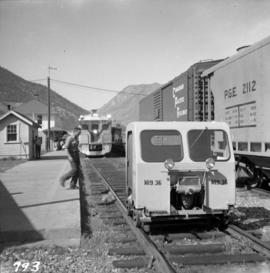 Pacific Great Eastern depot at Lillooet