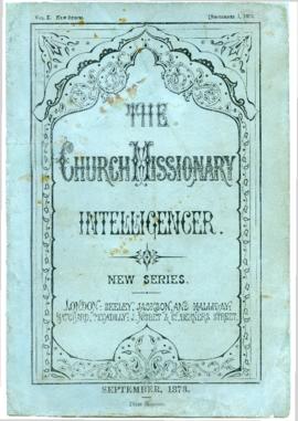 "The Church Missionary Intelligencer : New Series"