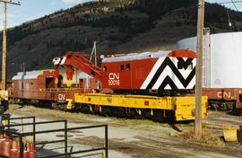 CN wrecking crane renovated in Kamloops