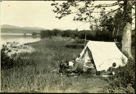 Camping at Stuart Lake, BC