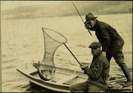 Fishing Action at Stuart Lake, BC