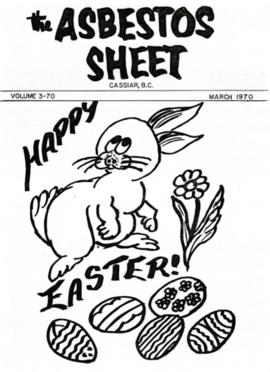 The Asbestos Sheet Mar. 1970