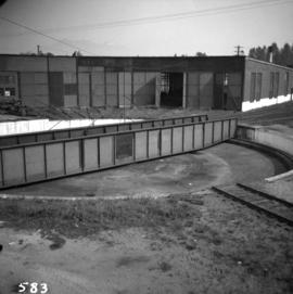 Turntable at C.P.R. yards in Coquitlam