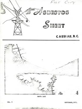 The Asbestos Sheet Sept. 1972