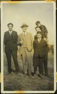 Hugh Taylor Jr. with Group of Men