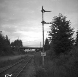 Yard signals of the MacMillan Bloedel & Powell River Logging Railway