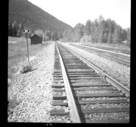 CPR line at McConnell, BC