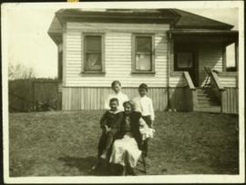 Hermina Taylor and Three Oldest Sons
