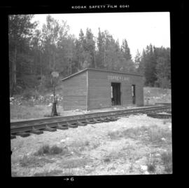 CPR Kettle Valley Railway line at Osprey Lake