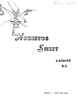 The Asbestos Sheet Apr. 1973