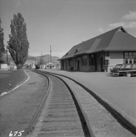 Disused C.N.R. passenger depot at Kelowna