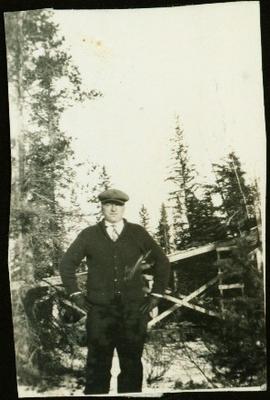 Bob Baxter Standing in Forest