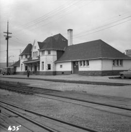 C.P.R. depot at New Westminster