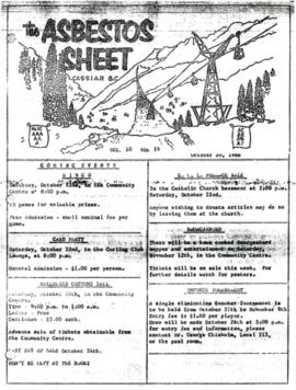 The Asbestos Sheet Oct. 1966