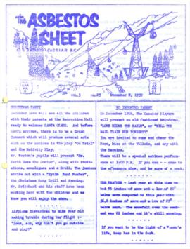 The Asbestos Sheet Dec. 1959