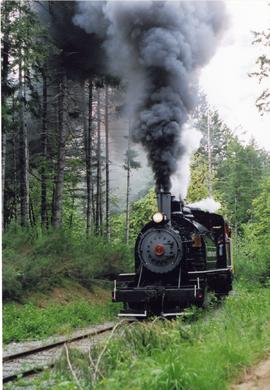 Alberni Pacific Railway train