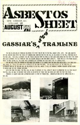 The Asbestos Sheet Aug. 1975