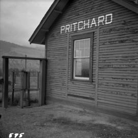 C.P.R. Pritchard depot