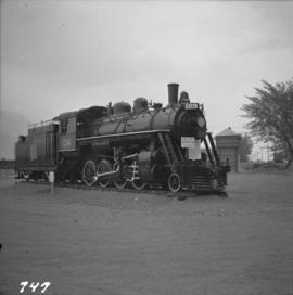 C.N. locomotive at Riverside Park in Kamloops
