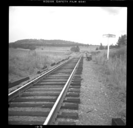 CPR Kettle Valley Railway line at Jura