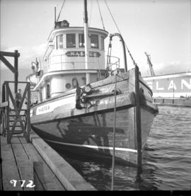 Steam tug "Master" in Vancouver