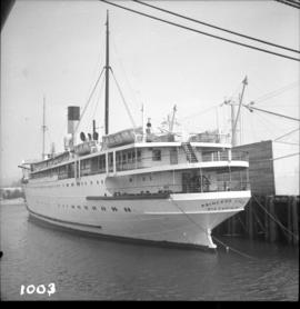 Ship the "Princess Louise" at Lynn Terminals