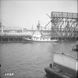 Steam tug "Master" in Vancouver Harbour