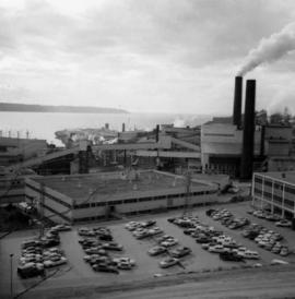 Newsprint plant in Powell River, B.C.