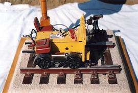 Model of a Fairmont track vehicle