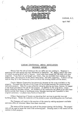 The Asbestos Sheet Apr. 1967