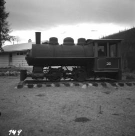 Locomotive at Pioneer Park & Museum near Creston