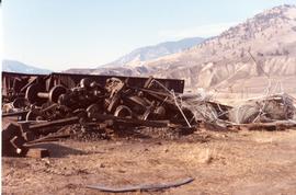 CPR coal train wreck near Lafarge in Kamloops