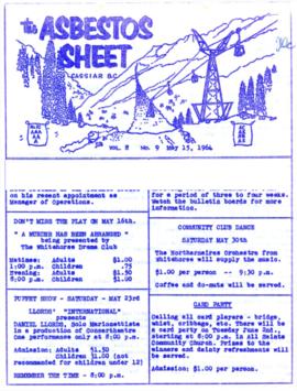 The Asbestos Sheet May 1964