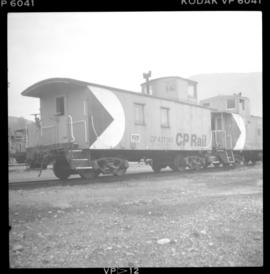 CPR caboose at Revelstoke
