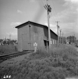 Locomotive shed at Chilliwack