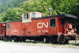 CNR caboose "For Engineering Use"